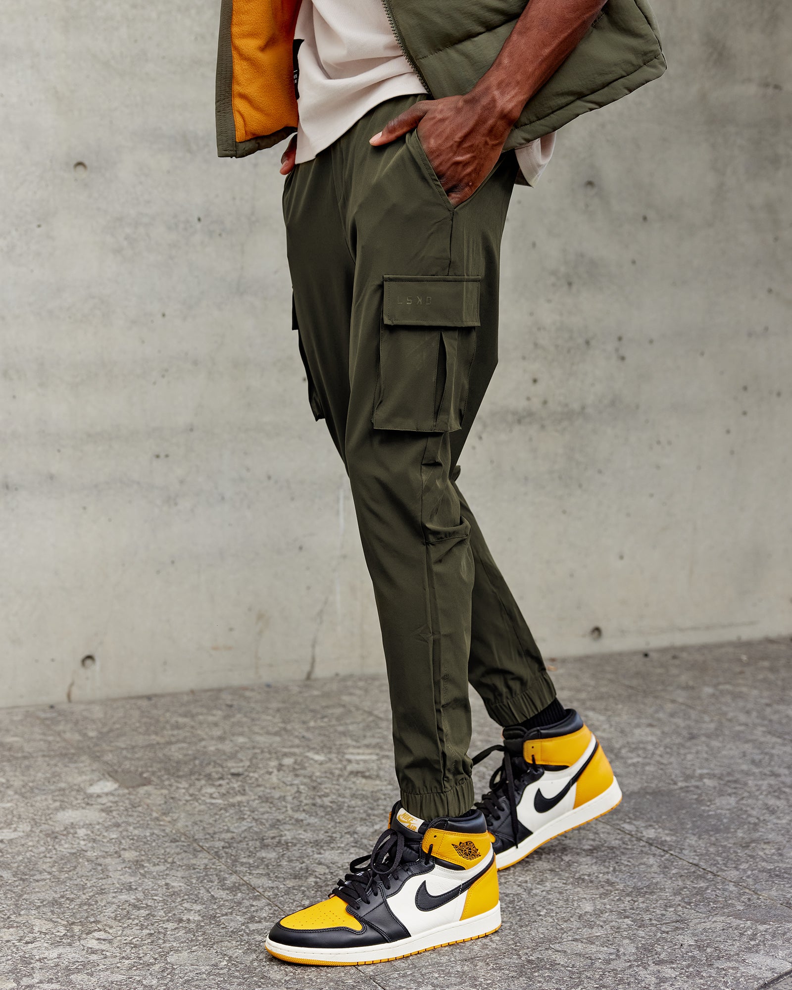 Energy Stretch Performance Cargo Jogger - Forest Night