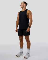 Pace 5" Lined Running Short - Black-Reflective | Thumbnail Index: 6