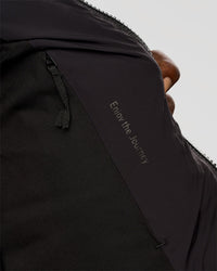 Man wearing Base Puffer Vest - Black | Model:Okello | Size:L | Thumbnail Index: 5