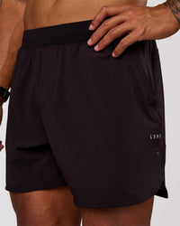 Man wearing Lift 6" Short - Black-Reflective | Model:Xav | Size:L | Thumbnail Index: 0
