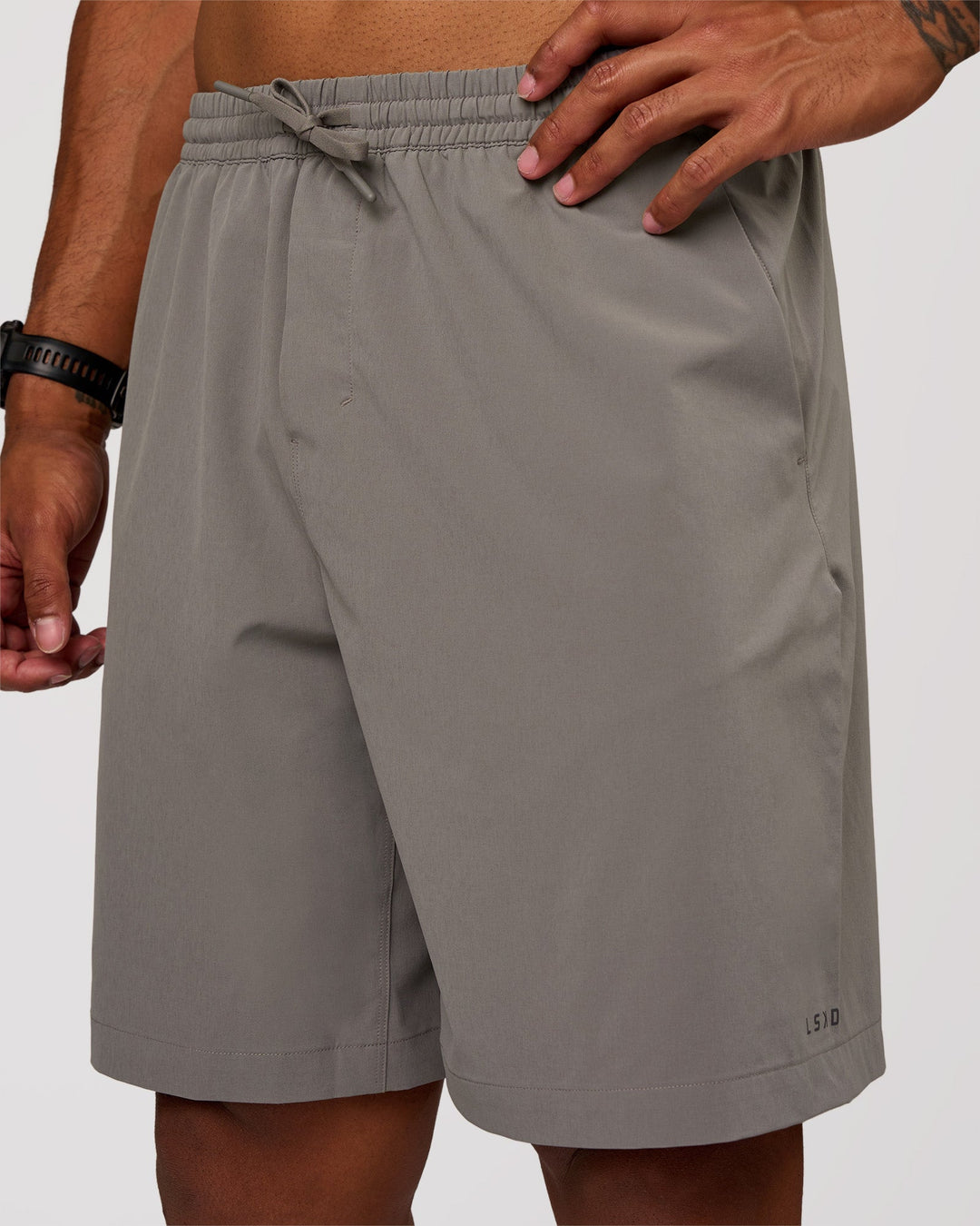 Man wearing Rep Movement 9" Training Short - Storm Front | Model:Xav | Size:L - view 1
