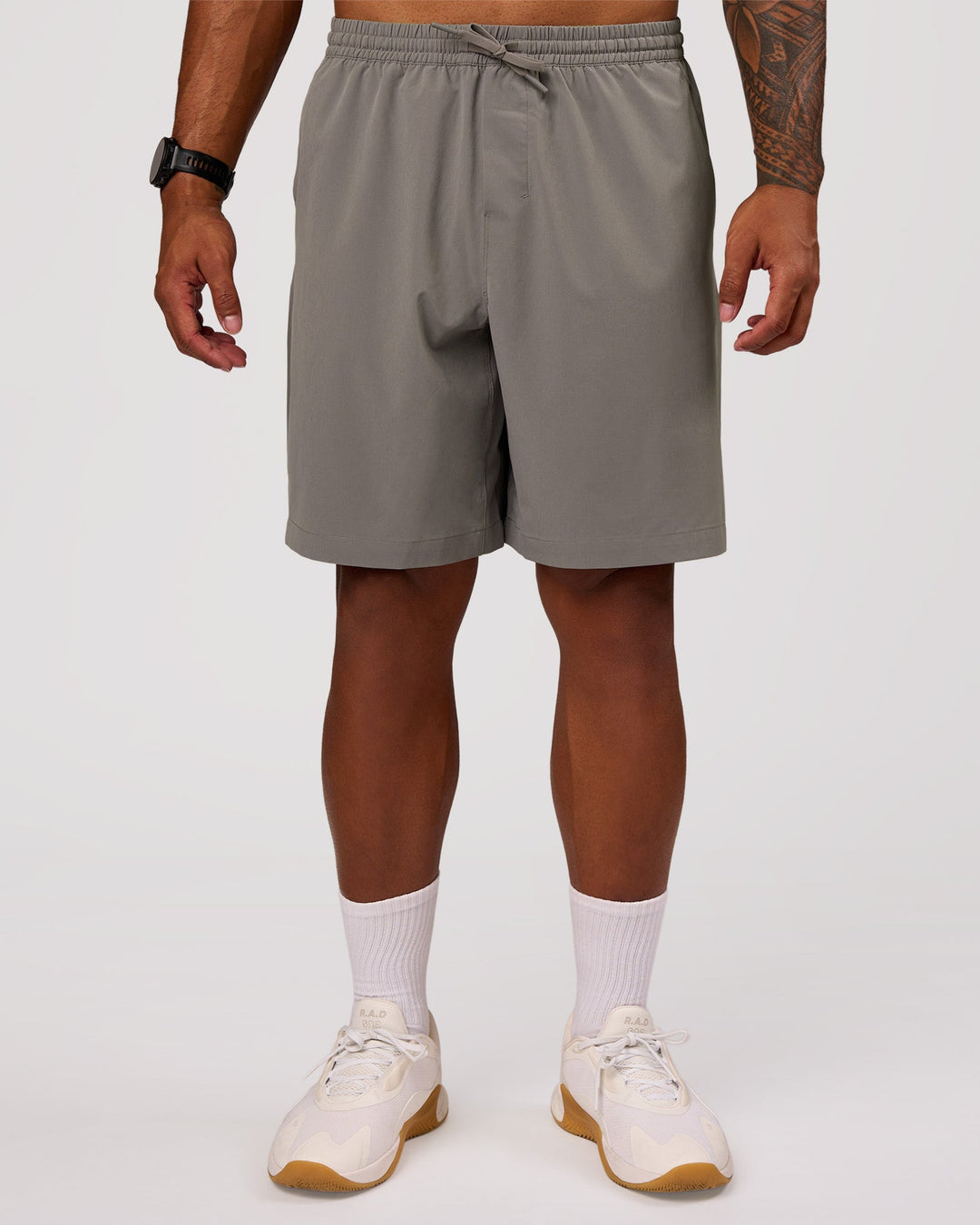 Man wearing Rep Movement 9" Training Short - Storm Front | Model:Xav | Size:L - view 2