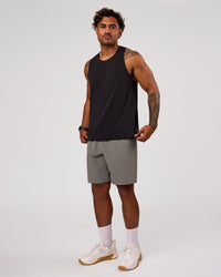 Man wearing Rep Movement 9" Training Short - Storm Front | Model:Xav | Size:L | Thumbnail Index: 4