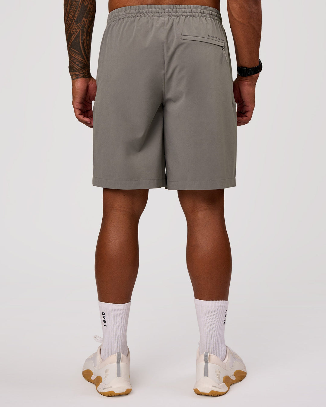 Man wearing Rep Movement 9" Training Short - Storm Front | Model:Xav | Size:L - view 6
