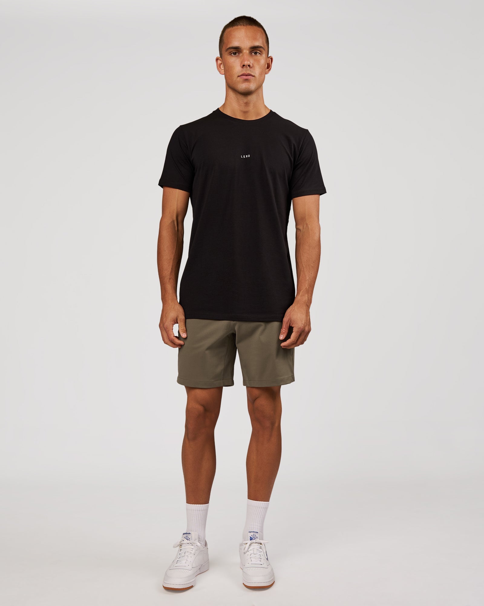 Base FLXCotton Tee - Black | LSKD – LSKD US