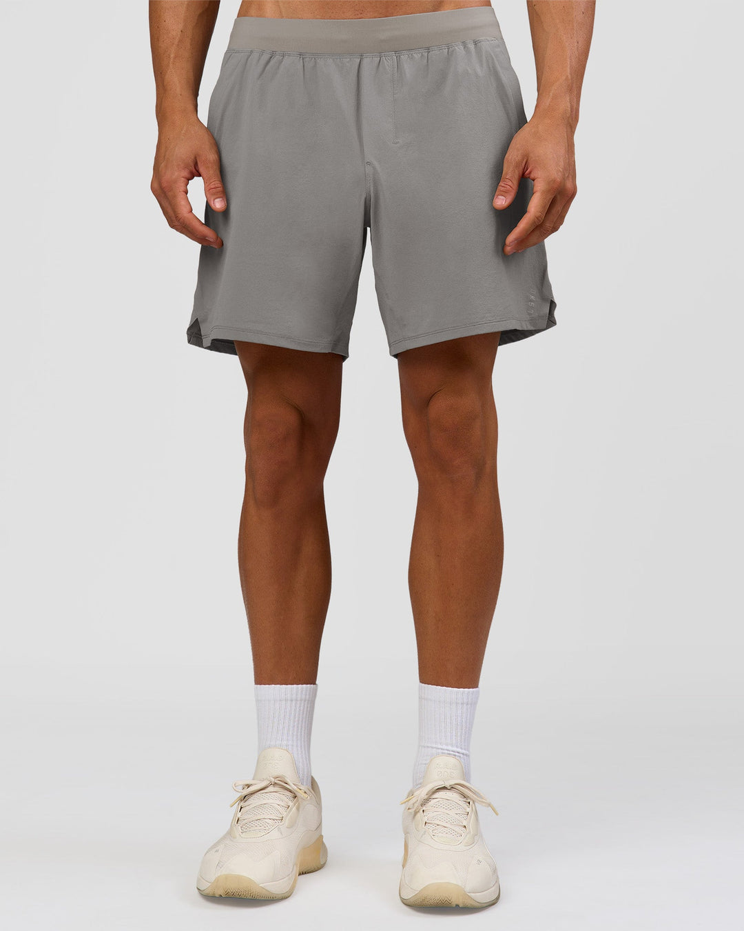 Man wearing Functional Training 7" Short - Storm Front | Model:Albert | Size:M - view 6
