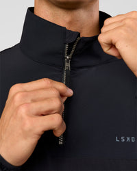 Man wearing Functional Training Jacket - Black | Model:Albert | Size:M | Thumbnail Index: 4