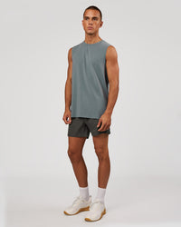 Man wearing Rep 5" Performance Short - Dark Storm | Model:Albert | Size:M | Thumbnail Index: 4