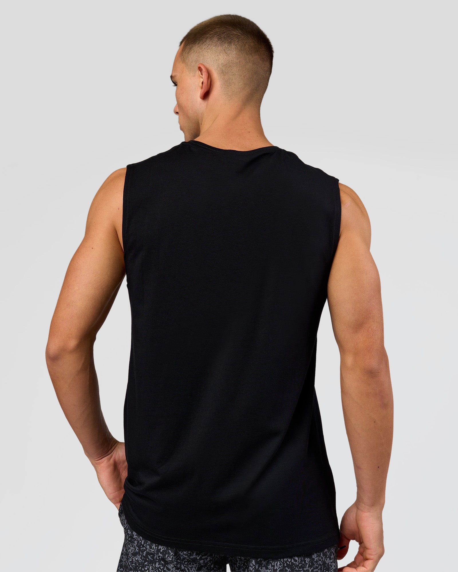 Base FLXCotton Tank - Black | LSKD – LSKD US