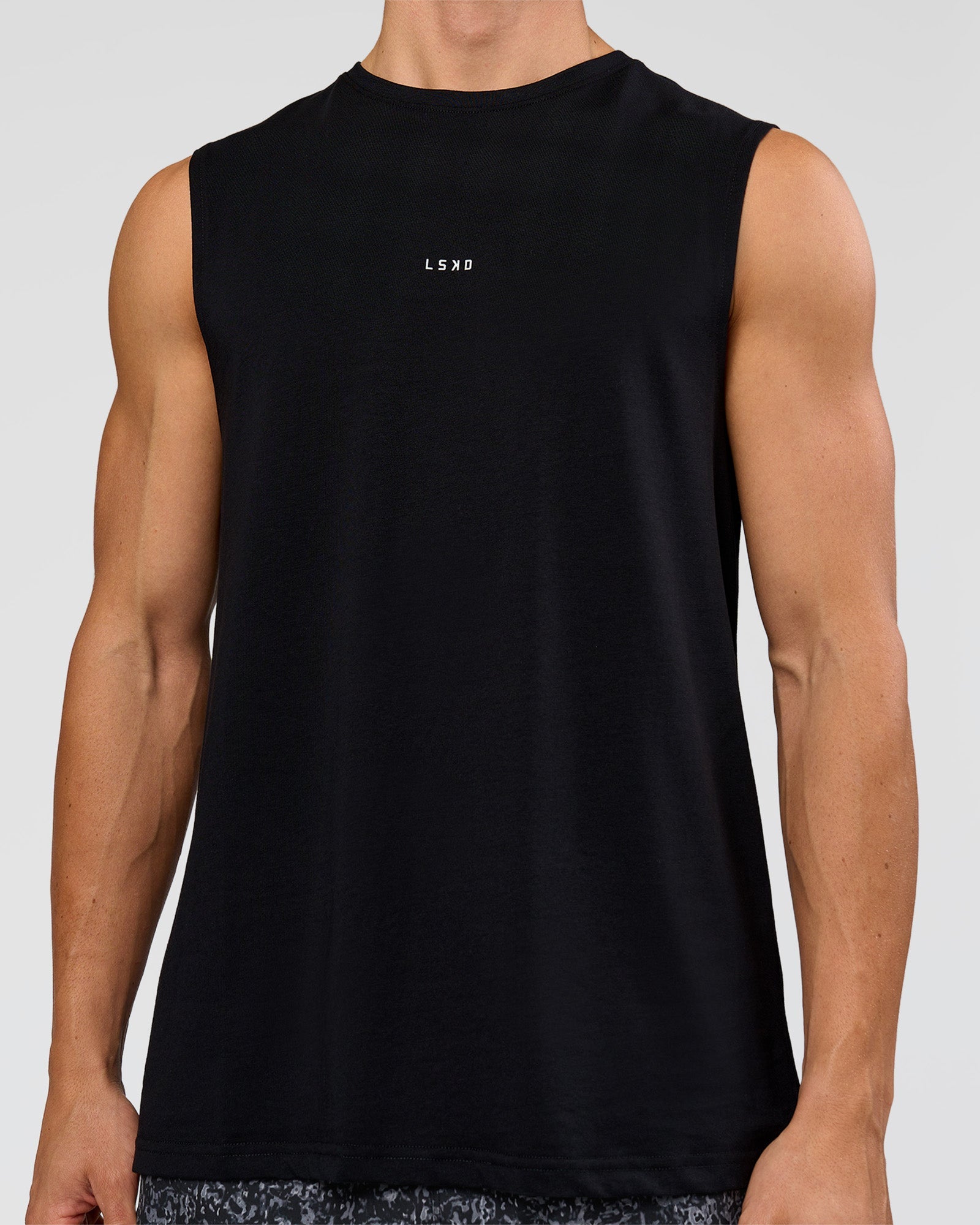Base FLXCotton Tank - Black | LSKD – LSKD US