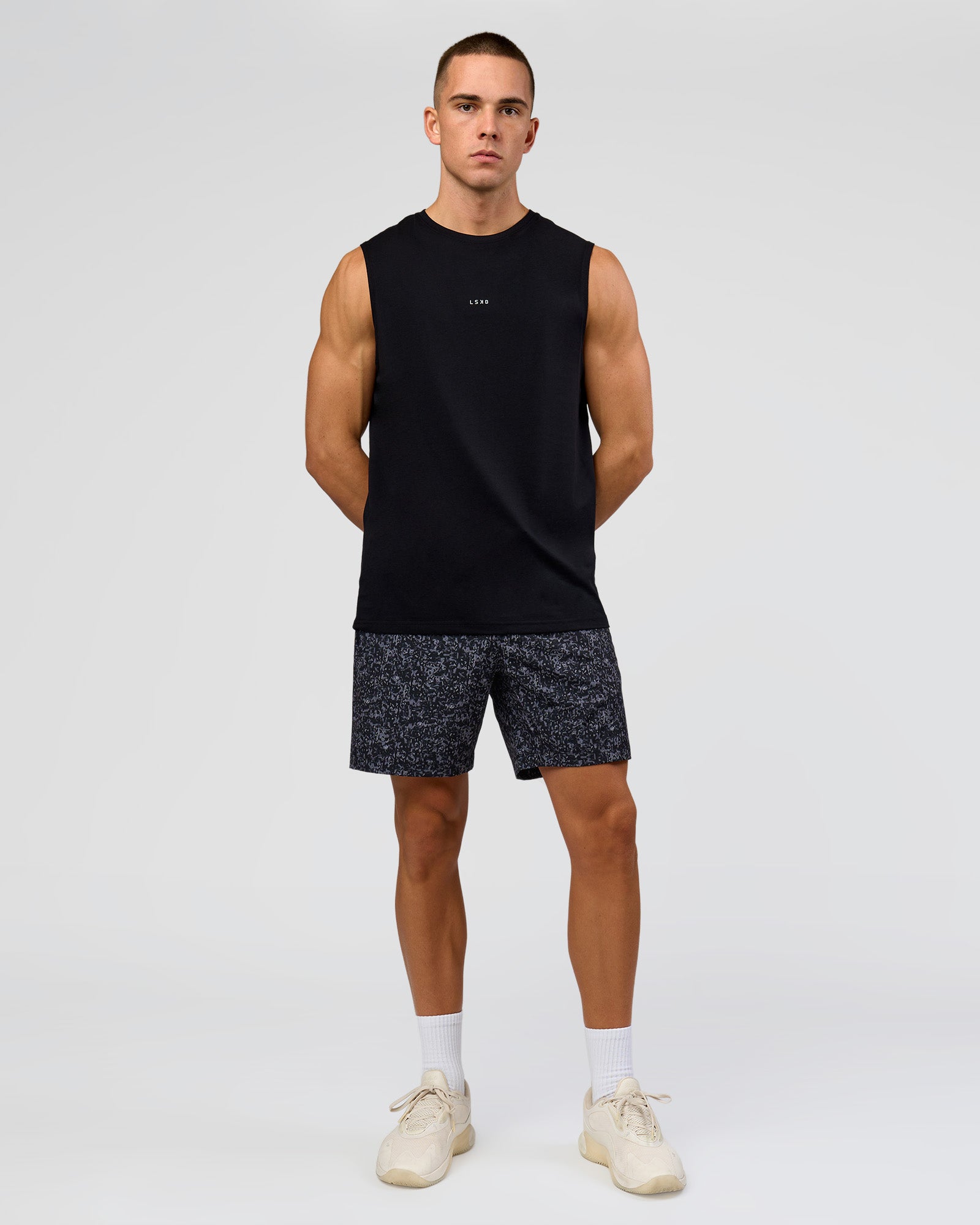 Base FLXCotton Tank - Black | LSKD – LSKD US