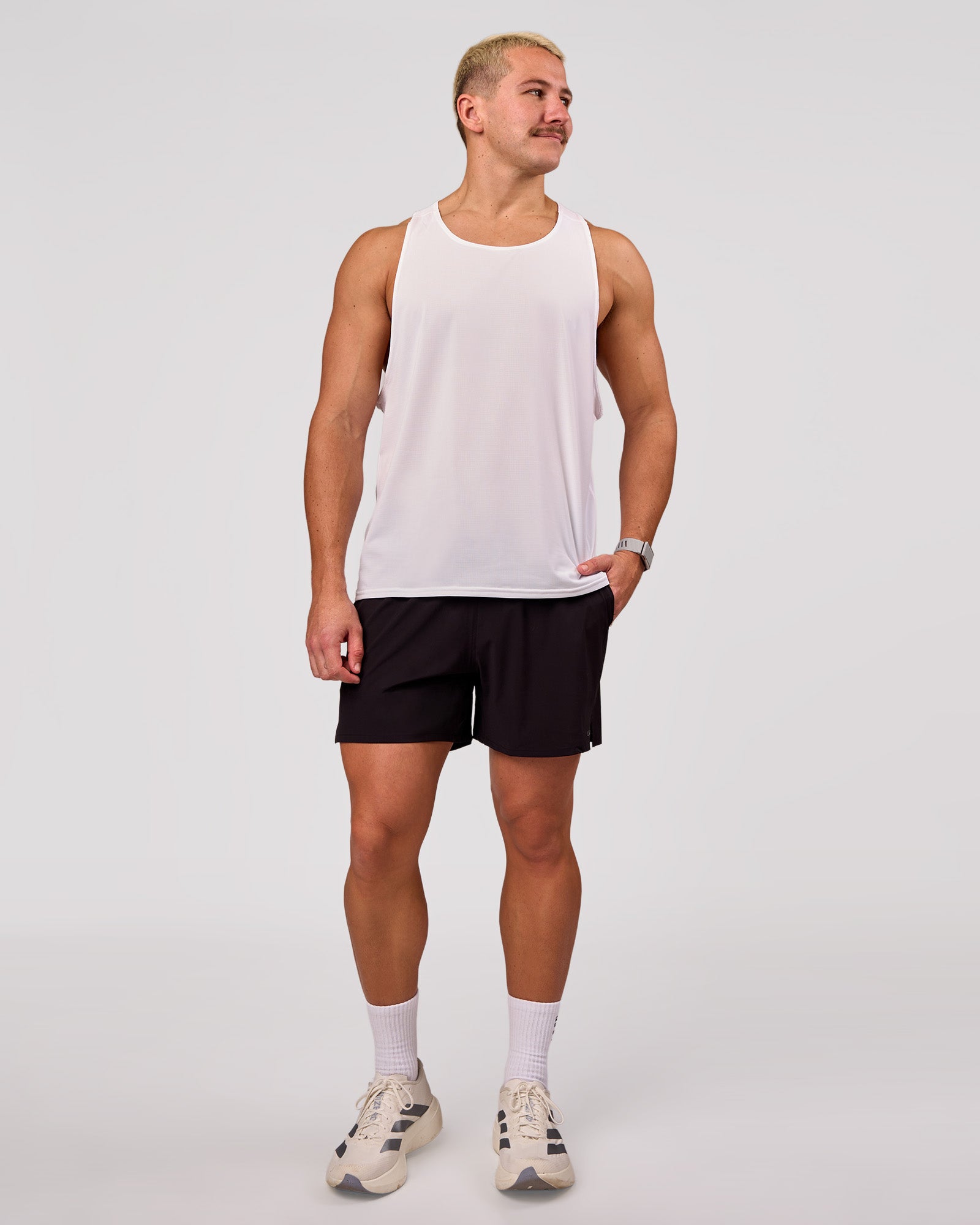 Pace Running Tank 3.0 - White | LSKD – LSKD US