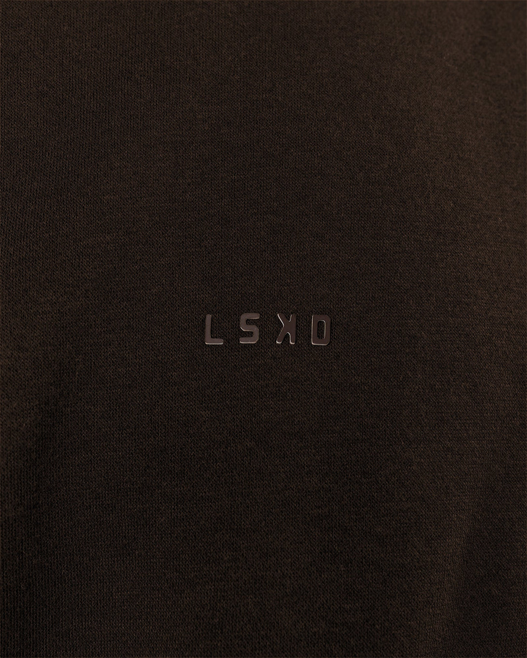 Man wearing Base Quarter Zip Sweater - Ground Coffee | Model:Leandro | Size:M - view 14