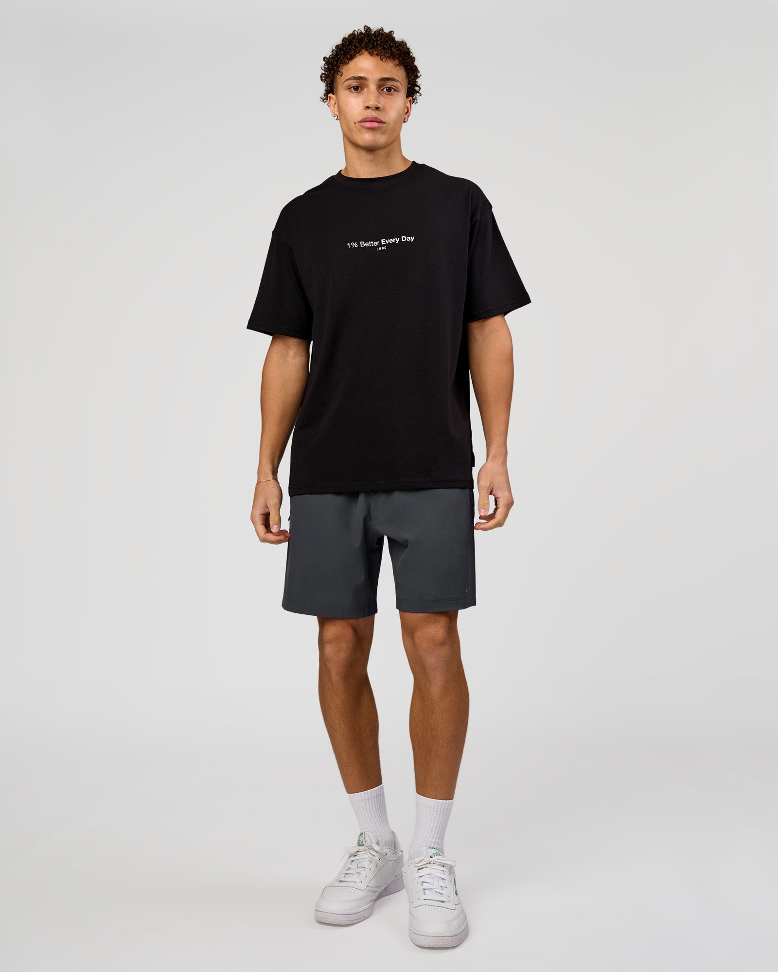 VS6 1% Better FLXCotton Oversize Tee - Black | LSKD – LSKD US