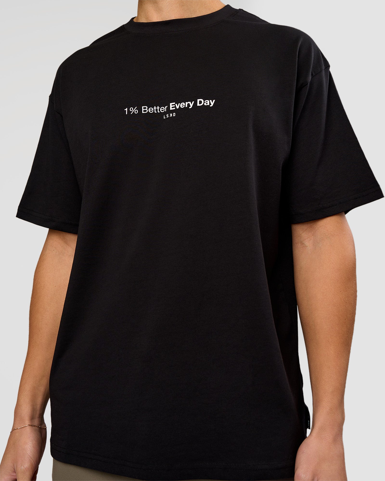 VS6 1% Better FLXCotton Oversize Tee - Black | LSKD – LSKD US