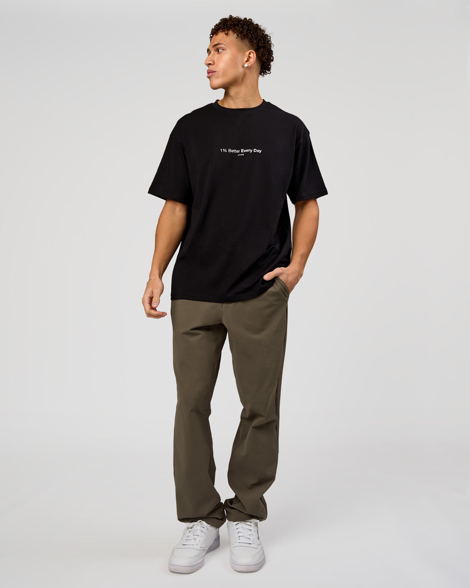VS6 1% Better FLXCotton Oversize Tee - Black | LSKD – LSKD US