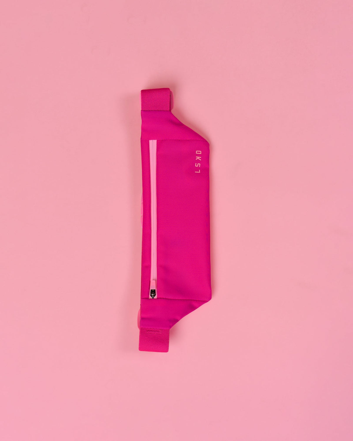 Studio image of Accelerate Run Belt - Ultra Pink-Pink Rose - view 2