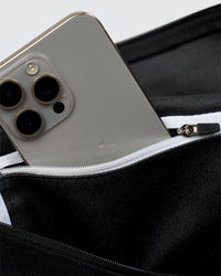 Studio image of Everywhere  Canvas Duffle - Black-White | Thumbnail Index: 5