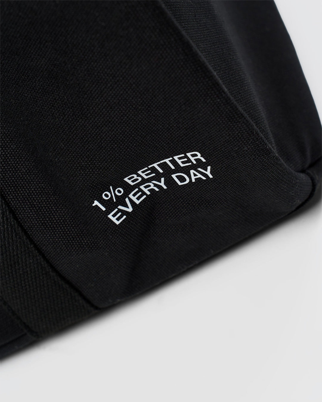 Studio image of Everywhere  Canvas Duffle - Black-White - view 8