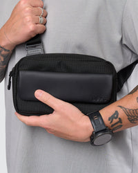 Studio image of Functional Training Crossbody Bag - Black | Thumbnail Index: 8
