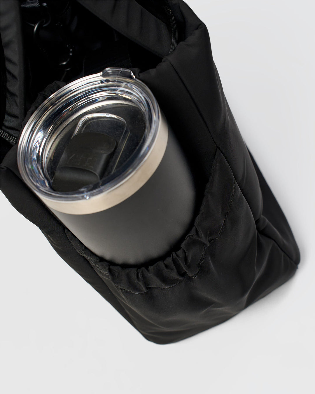 Studio image of Go-To Bucket Bag - Black - view 2