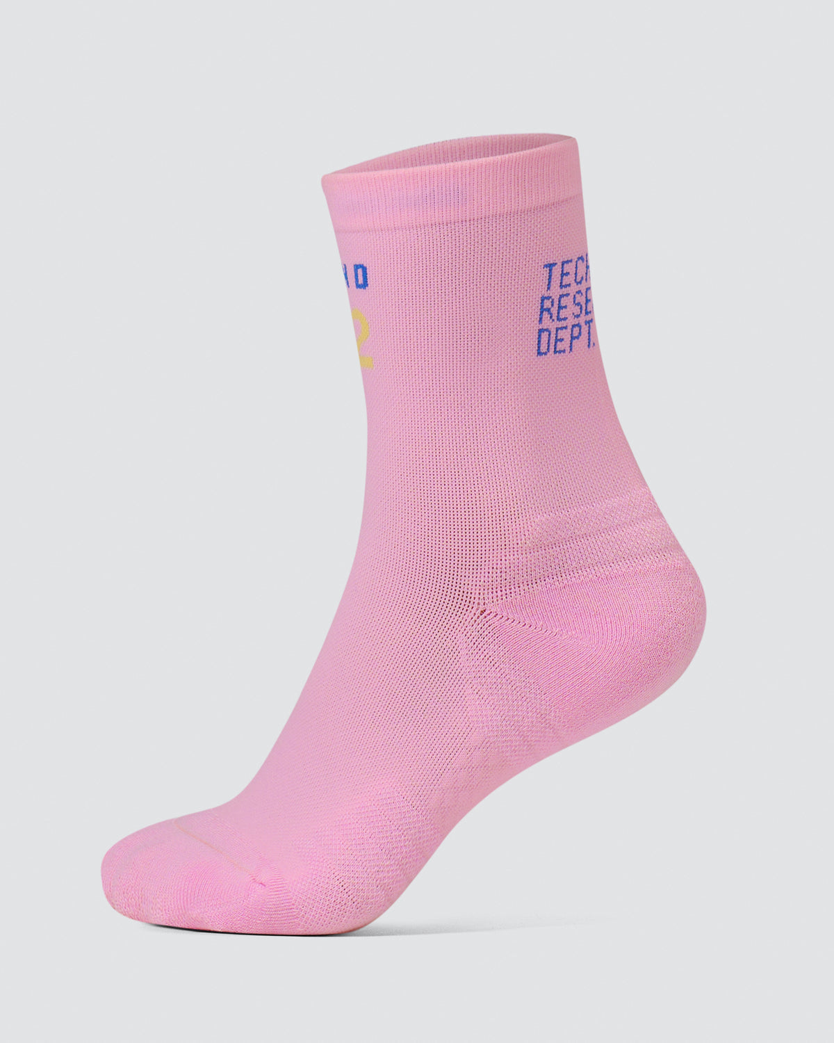 Hype Performance Quarter Socks - Pink Rose-Bluebell