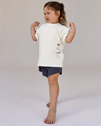 Studio image of Kids Accelerate Run Short - Future Navy | Thumbnail Index: 1