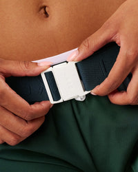 Studio image of Rep Run Belt 2.0 - Midnight Green-White | Thumbnail Index: 9