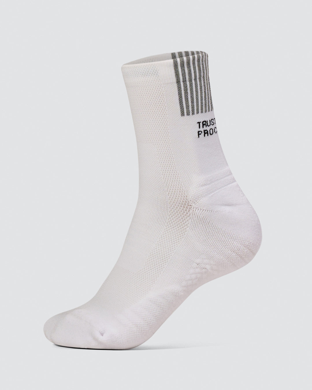 Aero Performance Quarter Socks - White-Reflective - view 1