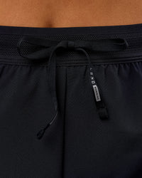 Woman wearing Accelerate 3" High-Rise Running Short - Black-Tech Department | Model:Bianca | Size:S | Thumbnail Index: 12