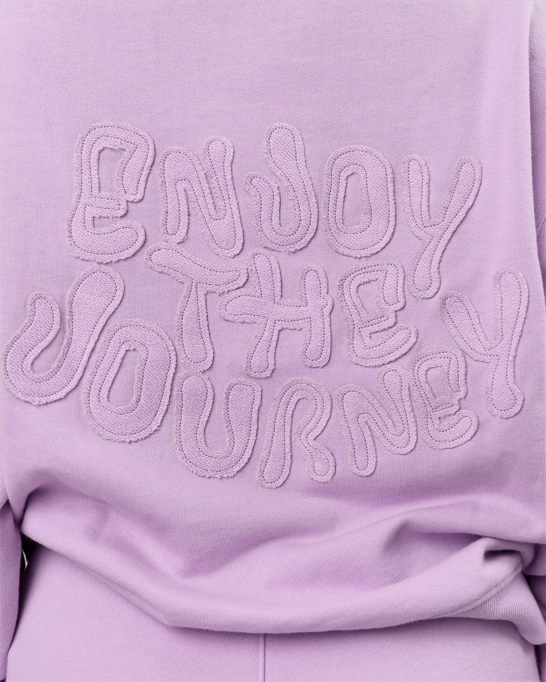 Woman wearing MVP Elite French Terry Hoodie - Pale Lilac | Model:Bianca | Size:S - view 14