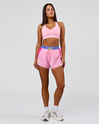 Woman wearing Stamina Amplify Sports Bra - Pink Rose | Model:Bianca | Size:S | Thumbnail Index: 5