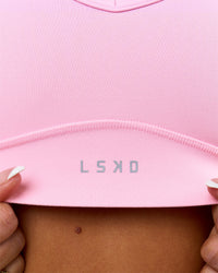 Woman wearing Stamina Amplify Sports Bra - Pink Rose | Model:Bianca | Size:S | Thumbnail Index: 7