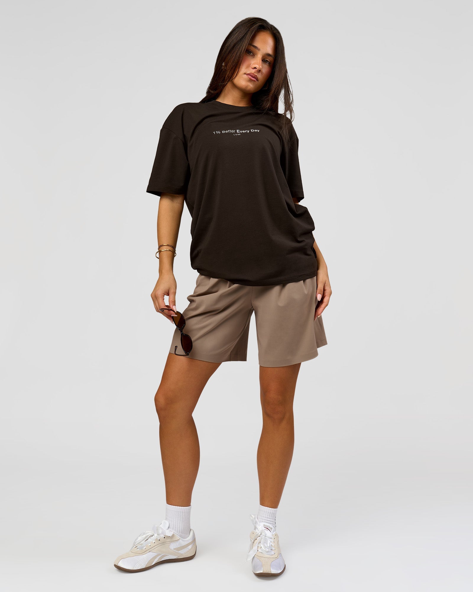 VS6 1% Better FLXCotton Oversize Tee - Ground Coffee | LSKD – LSKD US