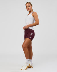 Woman wearing AeroFLX+ Seamless Tank - White/White | Model:Issy | Size:XS | Thumbnail Index: 5
