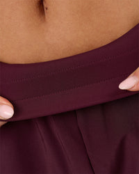Woman wearing Challenger 3" Lined Performance Short - Cherry Lacquer | Model:Issy | Size:XS | Thumbnail Index: 9