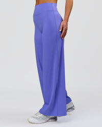 Woman wearing Elixir High-Rise Petite Pant - Bluebell | Model:Issy | Size:XS | Thumbnail Index: 9