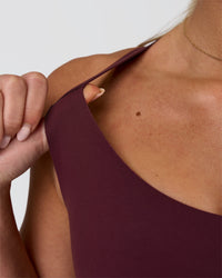 Woman wearing Fusion Sports Bra 2.0 - Cherry Lacquer | Model:Issy | Size:XS | Thumbnail Index: 8
