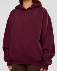 Go-To Oversized Hoodie - Cherry Lacquer | Thumbnail Index: 1