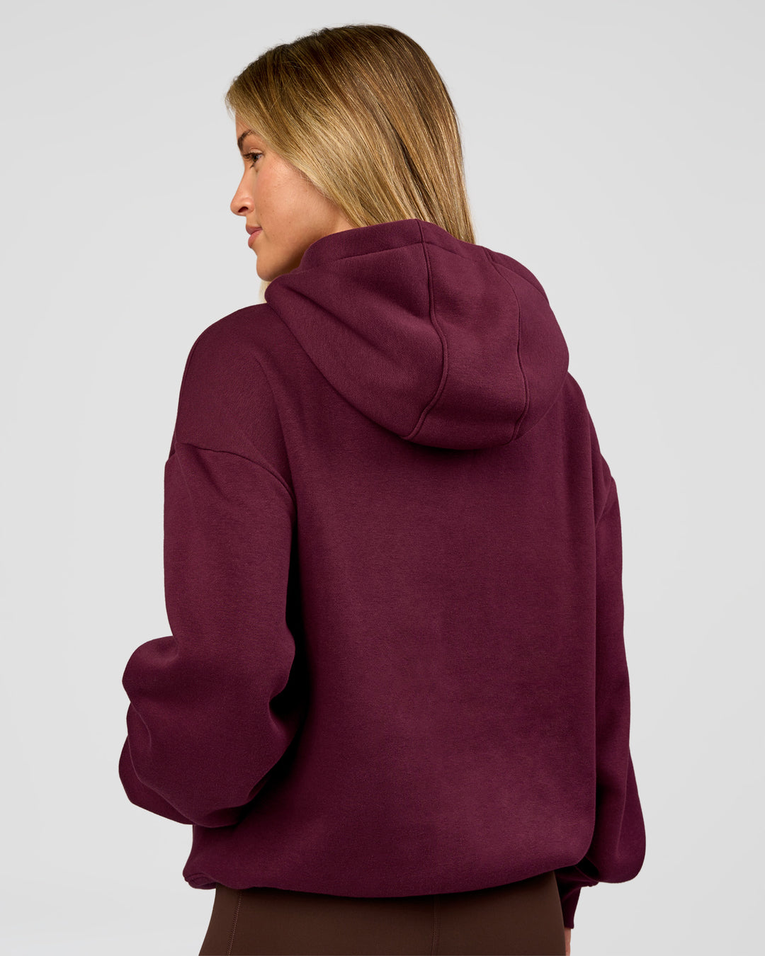 Go-To Oversized Hoodie - Cherry Lacquer - view 3