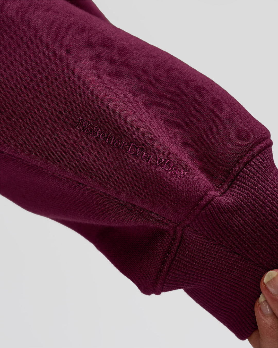 Go-To Oversized Hoodie - Cherry Lacquer - view 4