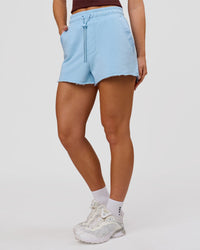 Woman wearing MVP Elite Terry Short - Open Air | Model:Issy | Size:XS | Thumbnail Index: 3