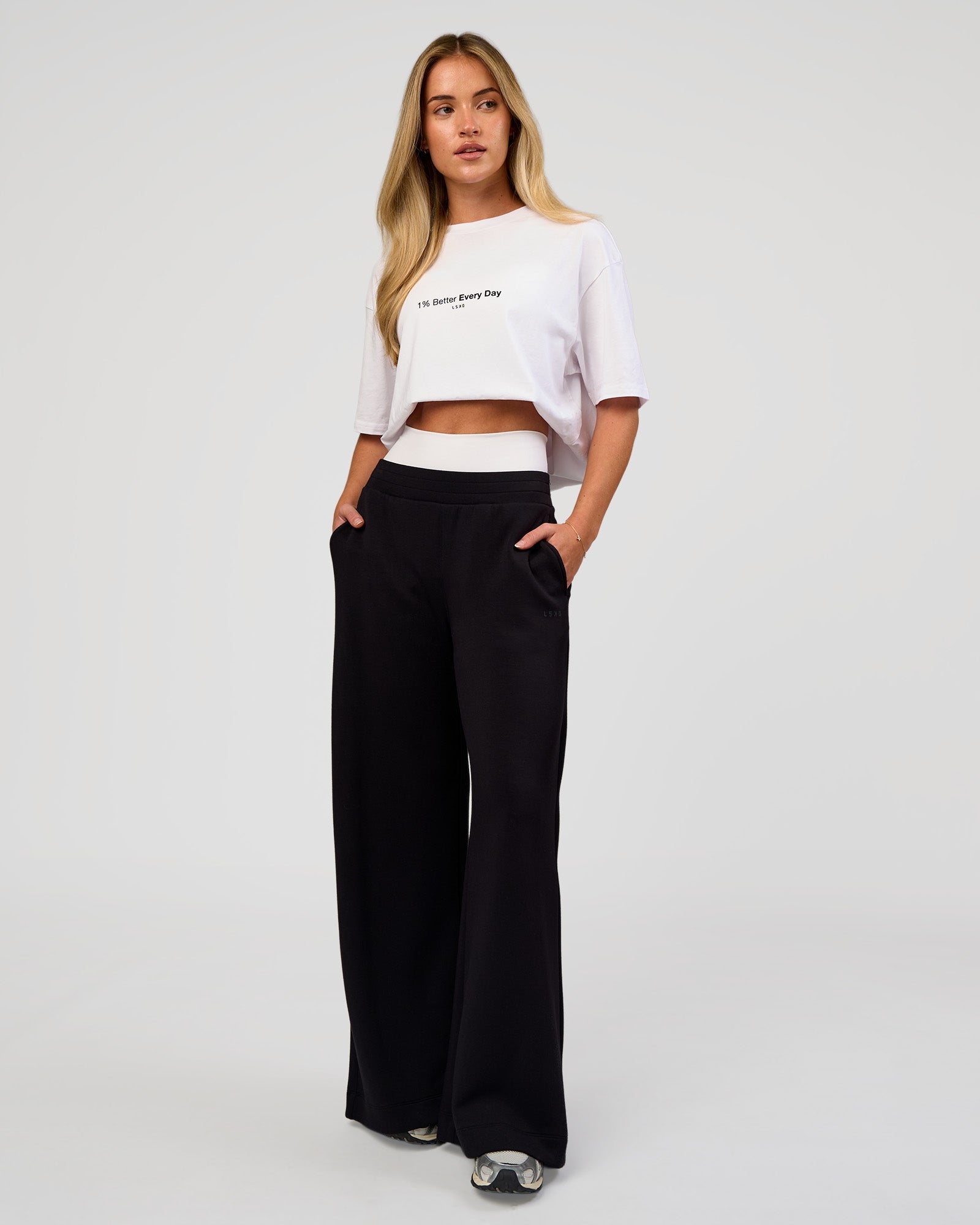 VS6 1% Better FLXCotton Oversize Tee - White | LSKD – LSKD US