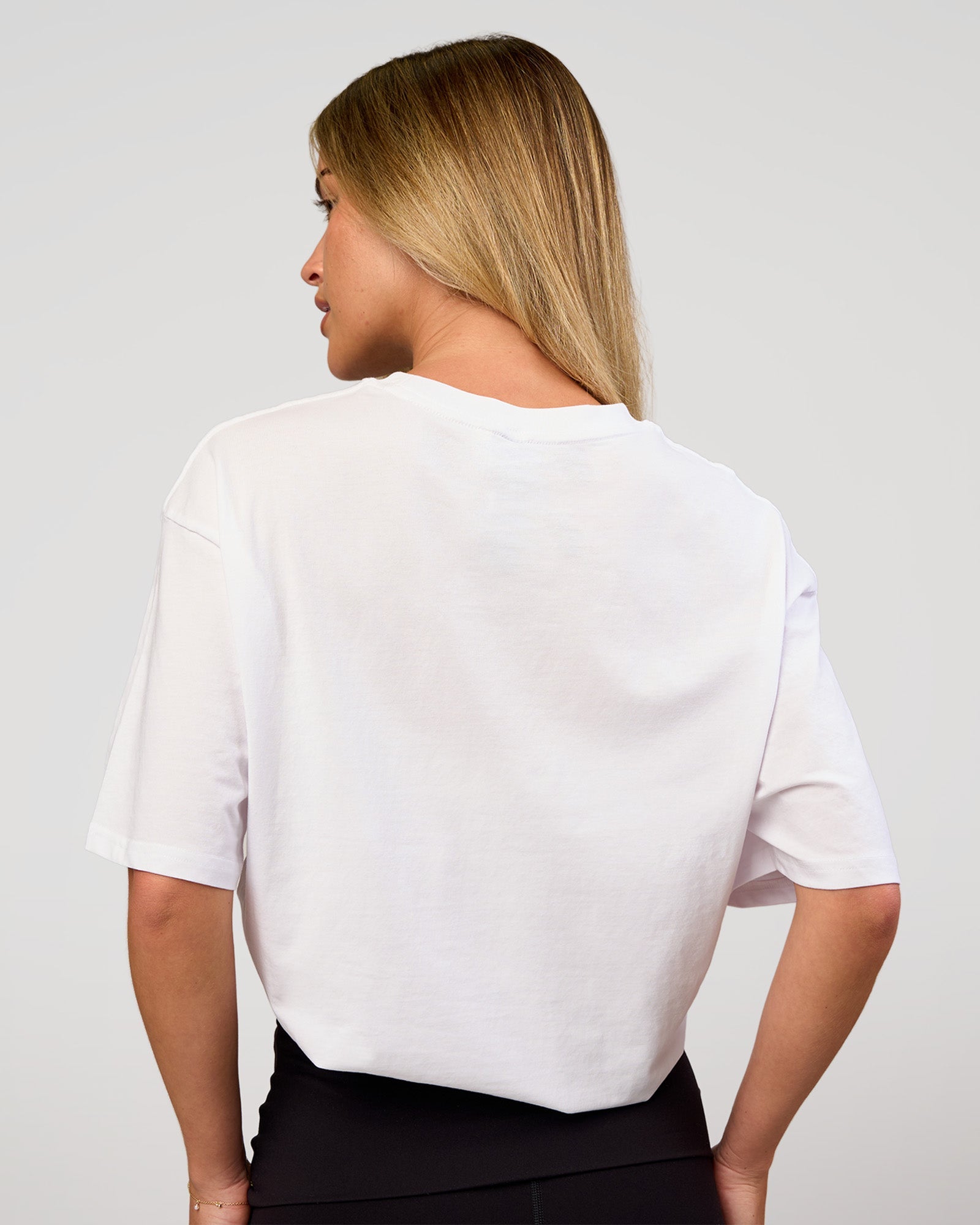 VS6 1% Better FLXCotton Oversize Tee - White | LSKD – LSKD US