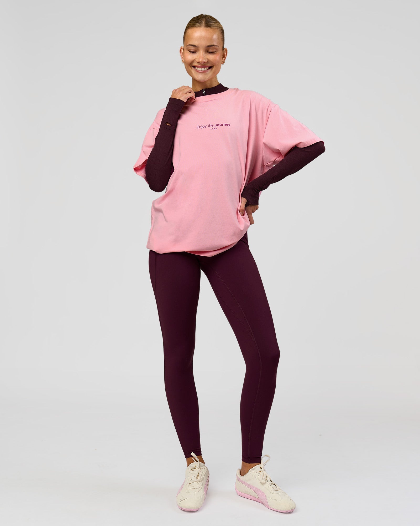 Fusion V-Contour Ultra High-Rise Full Length Legging Pockets