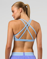 Woman wearing Velocity Sports Bra - Open Air | Model:Taneisha | Size:XS | Thumbnail Index: 0