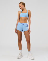 Woman wearing Velocity Sports Bra - Open Air | Model:Taneisha | Size:XS | Thumbnail Index: 5