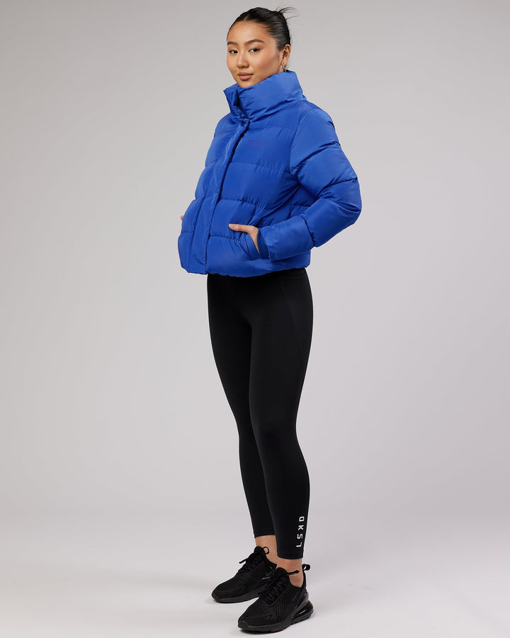 Daily Puffer Jacket - Power Cobalt