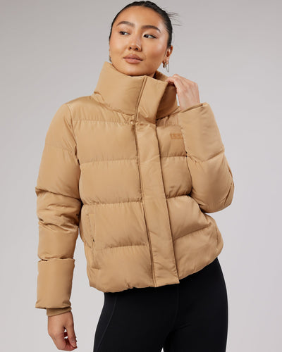 Daily Puffer Jacket - Camel