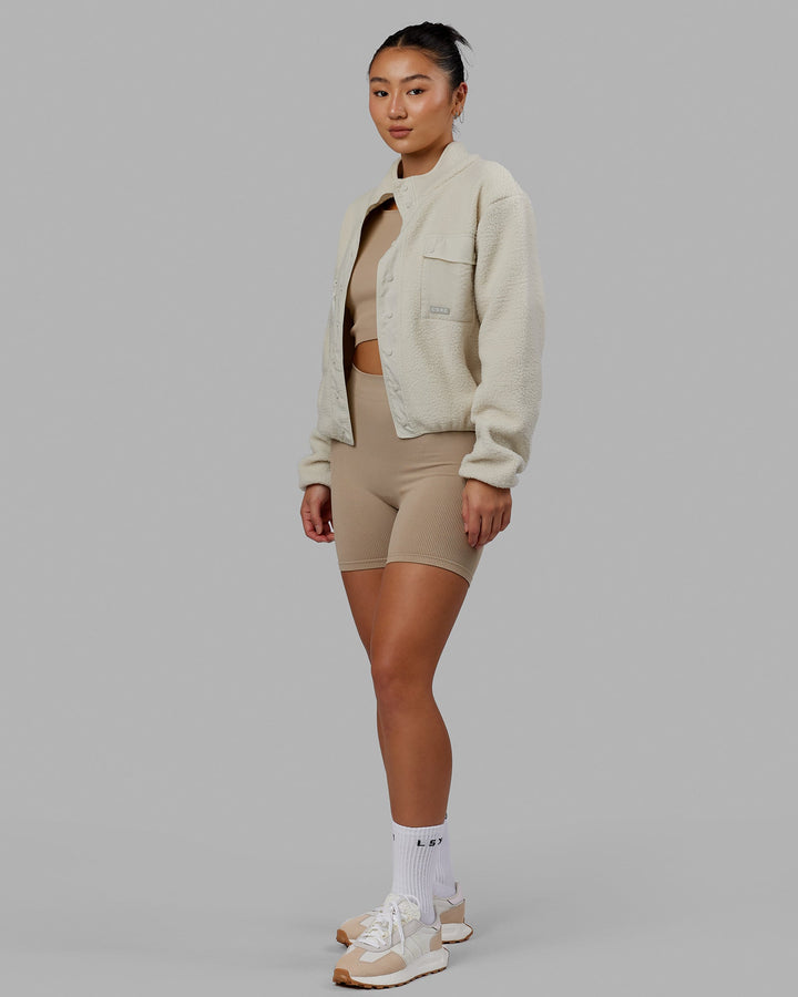 Alpine Fleece Jacket - Bone